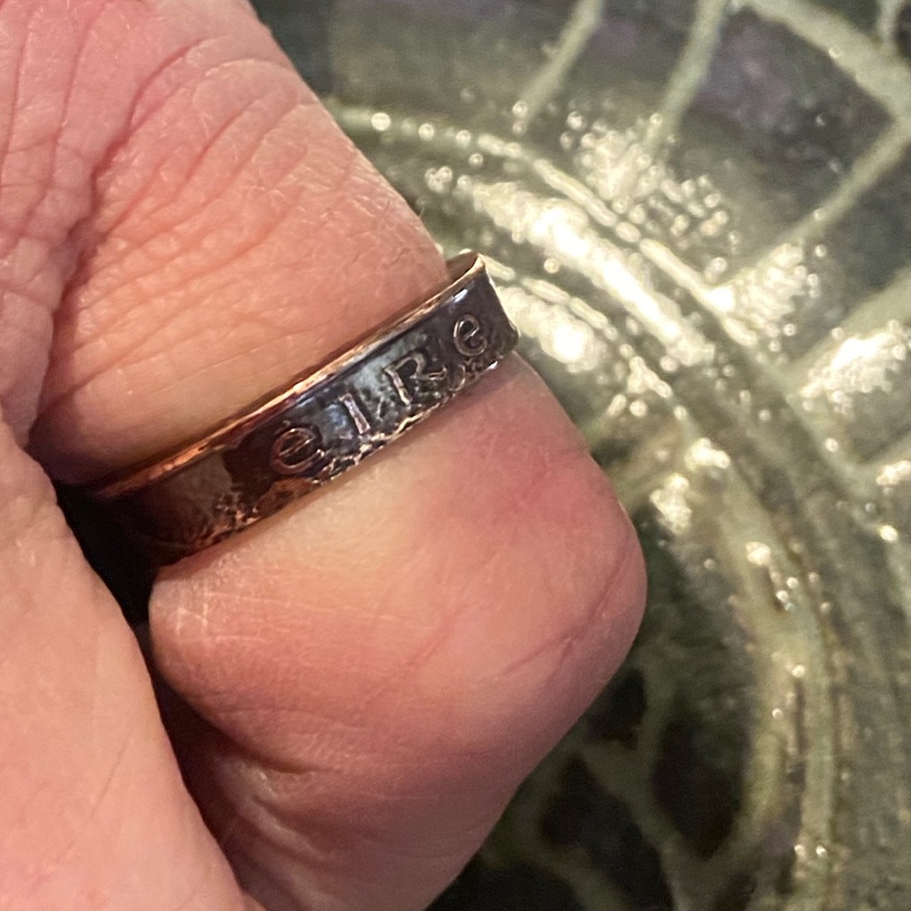 Irish pinky pennie ring 🎁🎅🏼